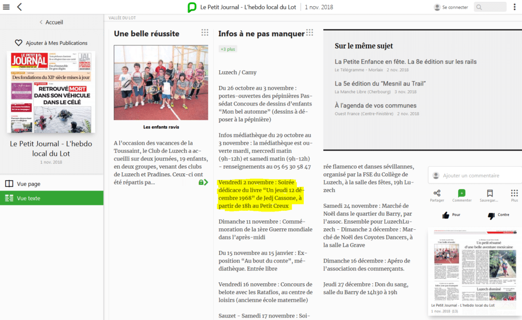 Le petit journal 5 le petit journal